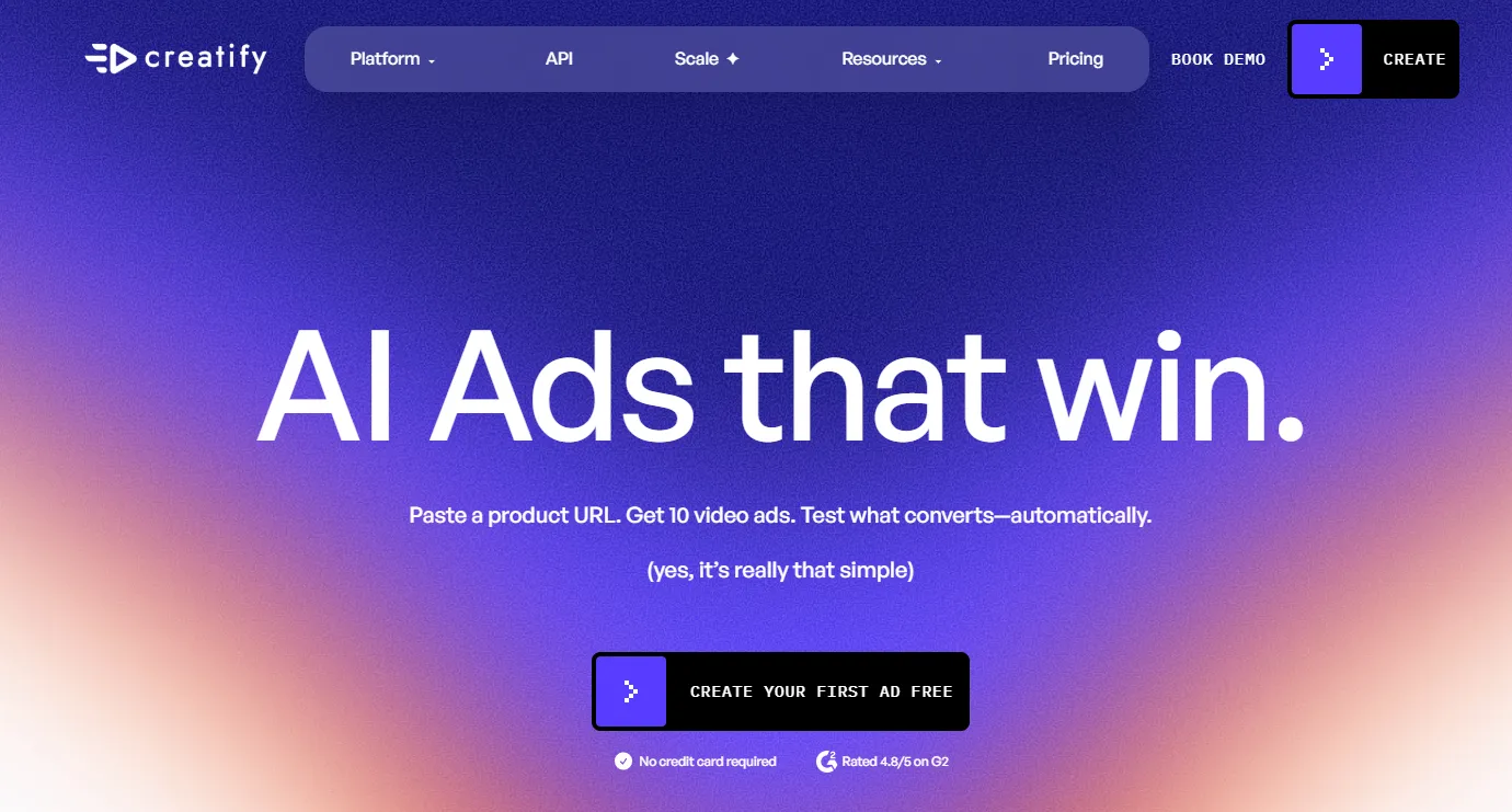 creatify ai talking heads